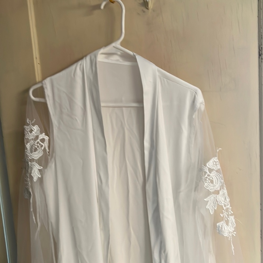 White Feather Robe